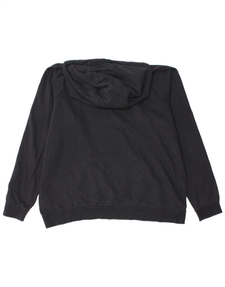 NIKE Womens Oversized Hoodie Jumper UK 18 XL Preto Algodão