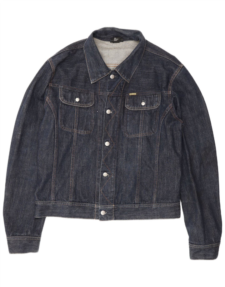 Jaqueta jeans masculina diesel UK 42 XL algodão azul