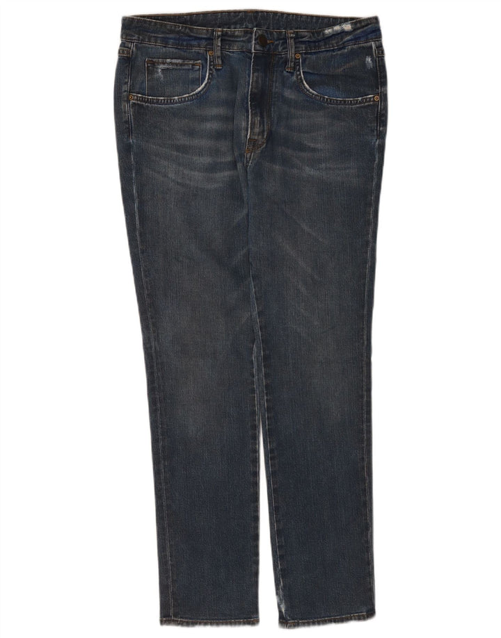 M.Grifoni Jeans Slim Feminino W28 L26 Azul Algodão