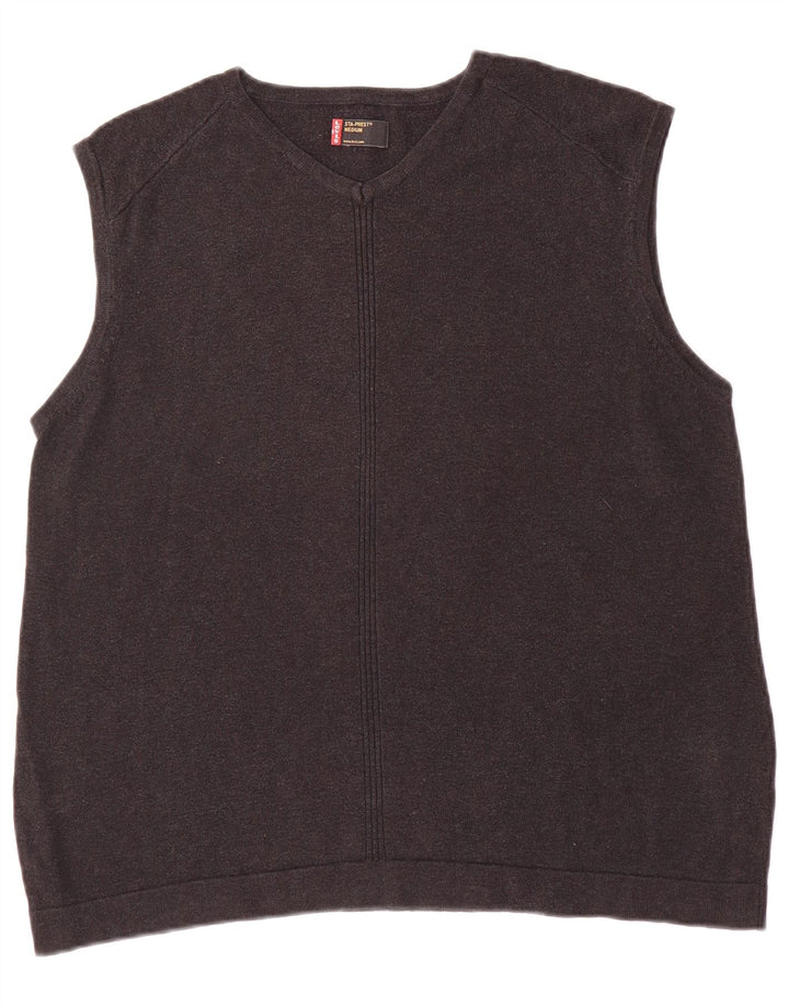 Regata Levi's Masculina Colete Cinza Médio