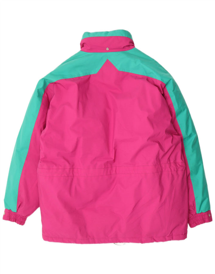 Jaqueta acolchoada masculina BAILO IT 50 grande poliamida colorblock rosa