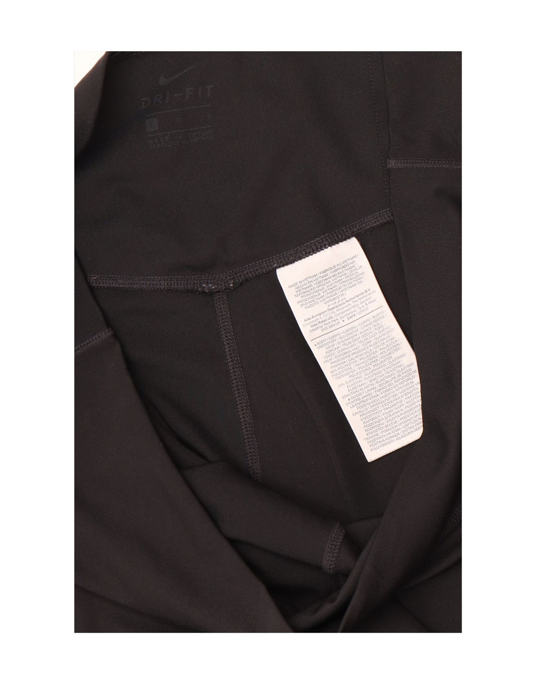Leggings Nike Dri Fit Graphic UK 14 Grande Poliéster Preto