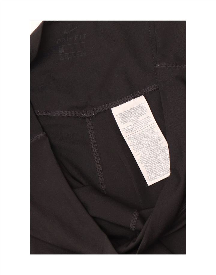 Leggings Nike Dri Fit Graphic UK 14 Grande Poliéster Preto