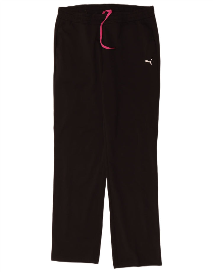 Calça de treino feminina Puma UK 12 poliéster preto médio