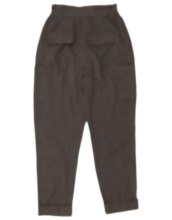 Calça Cargo Cônica Feminina Zara EU 34 2XS W24 L24 Cinza Poliéster