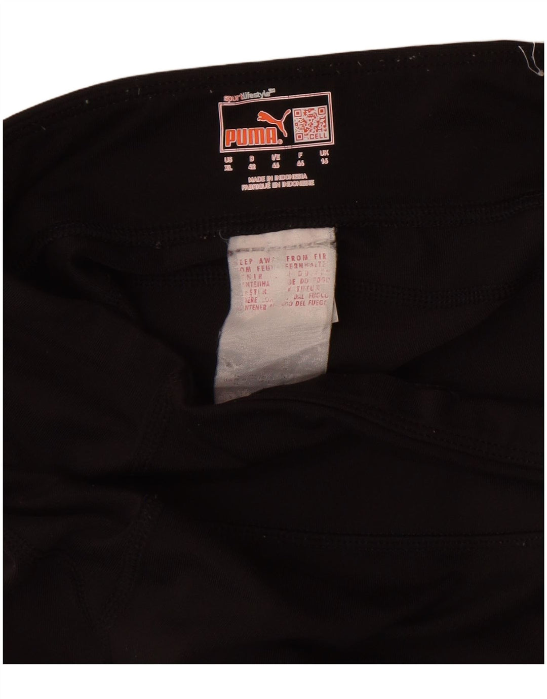 Leggings Puma Mulher UK 16 Grande Preto