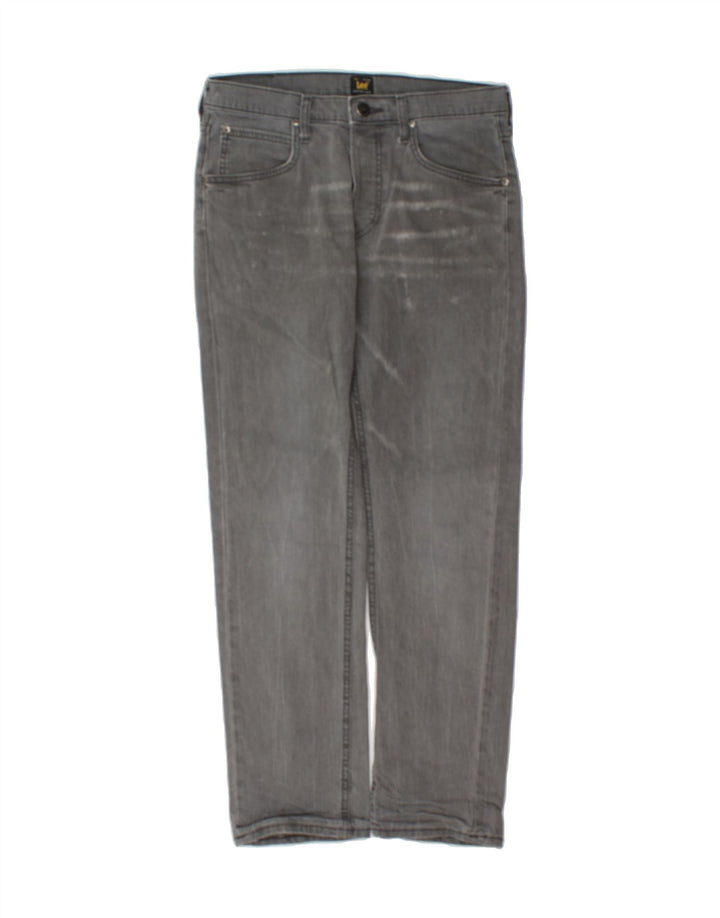 LEE Mens Daren Straight Jeans W30 L30 Grey Cotton Vintage Lee and Second-Hand Lee from Messina Hembry 