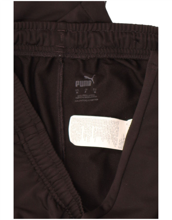Calça de treino masculina Puma médio preto colorblock poliéster