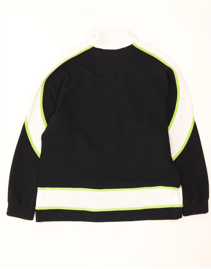 Lotto feminino oversized agasalho top jaqueta Reino Unido 10 pequeno bloco colorido preto