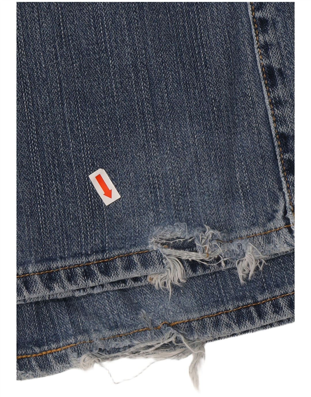 Jeans feminino Levi's 515 cintura baixa bootcut US 8 médio W30 L31 algodão azul