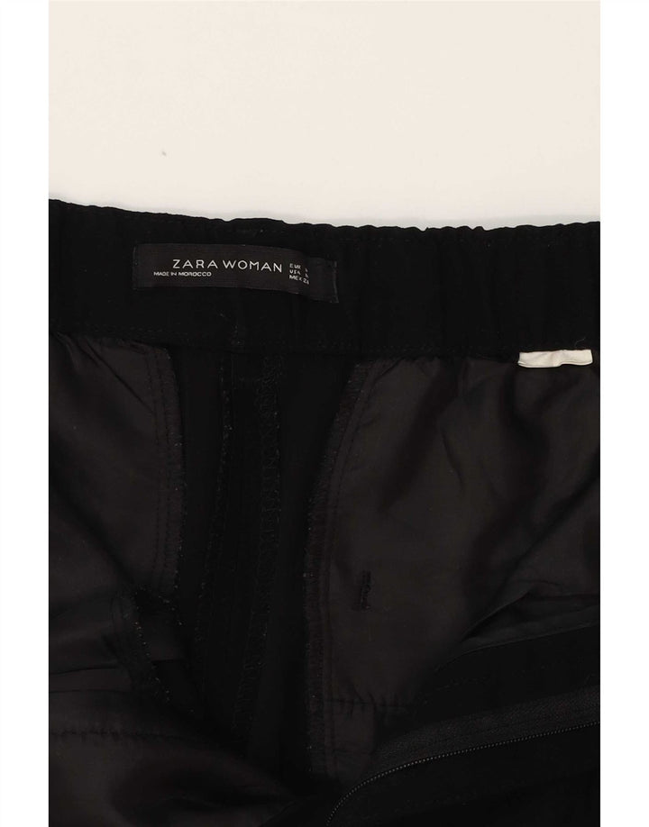 Calça Capri Cônica Feminina Zara Médio W30 L23 Preta