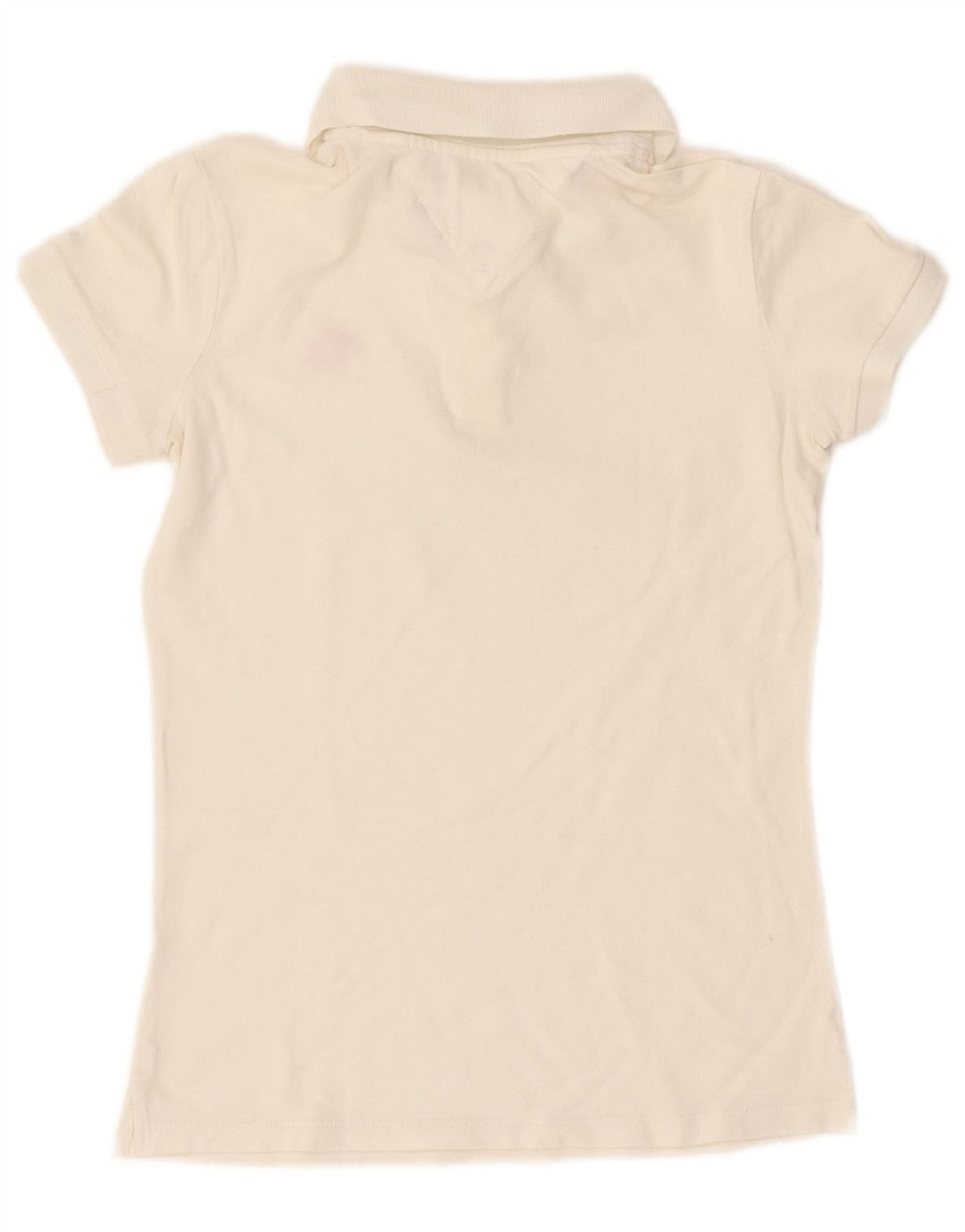 Polo Mulher TOMMY HILFIGER UK 6 XS Branco