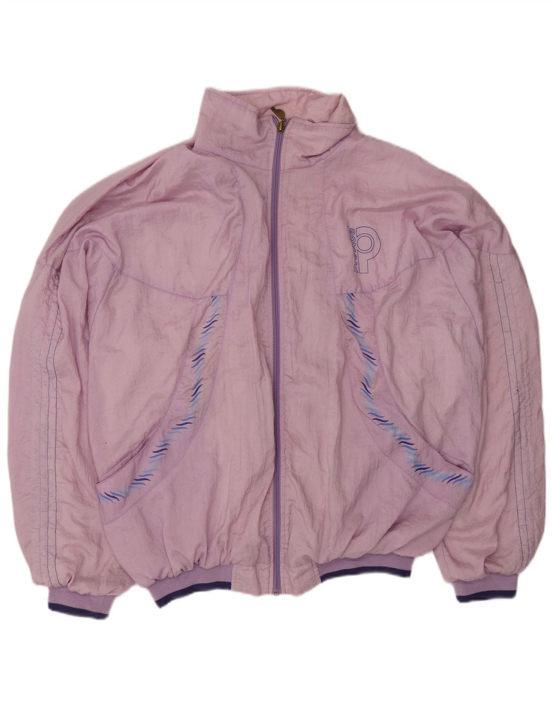 Pro Ace Mens Graphic Tracksuit Top Jaqueta Grande Poliamida Rosa