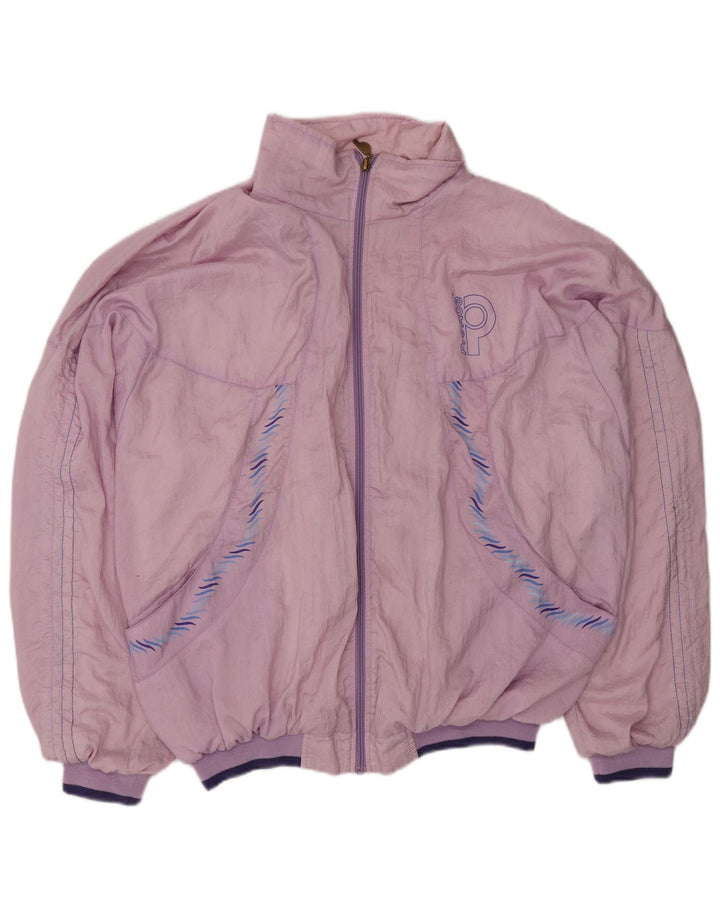 Pro Ace Mens Graphic Tracksuit Top Jaqueta Grande Poliamida Rosa