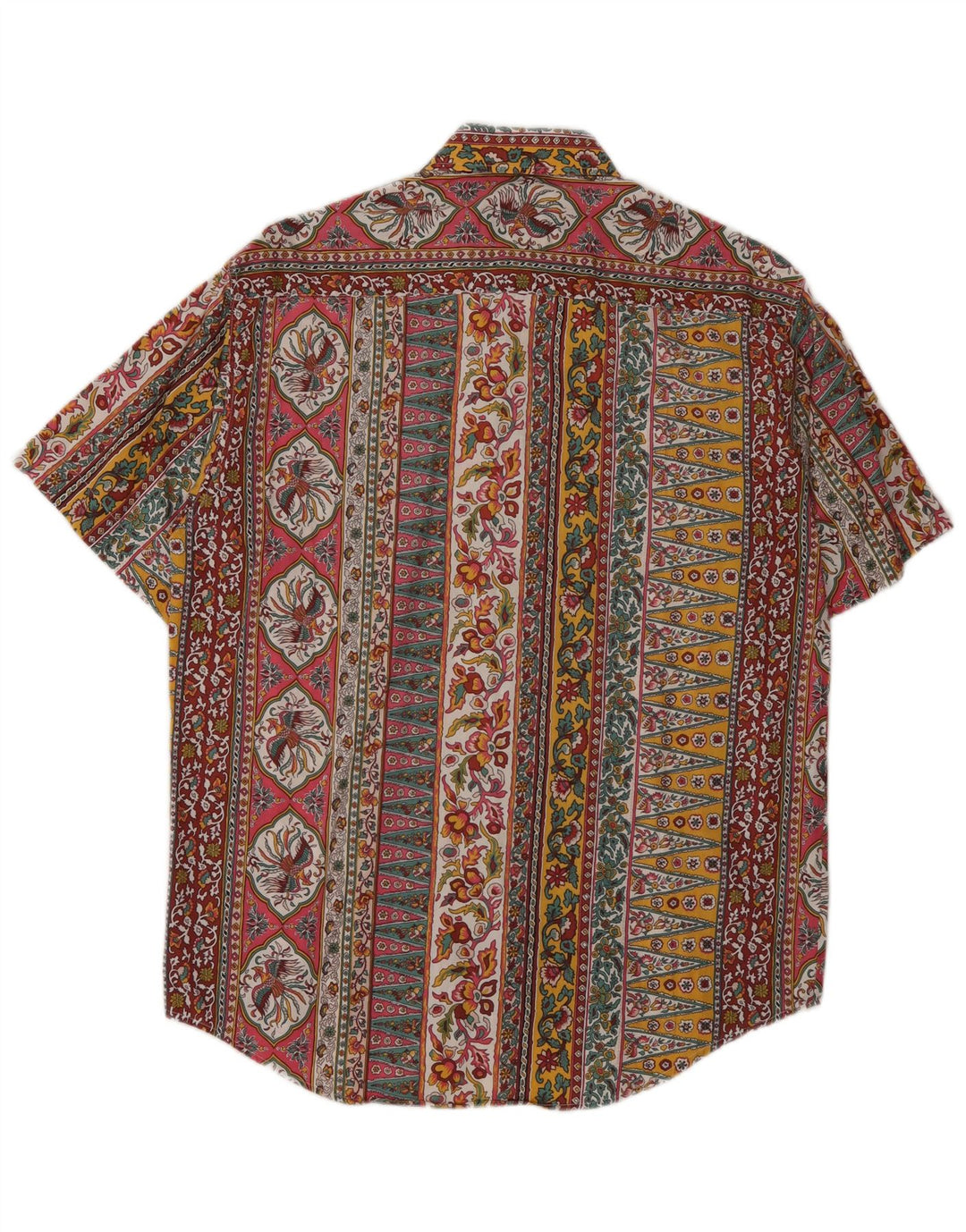 Sirio Camisa masculina de manga curta média multicolorida floral