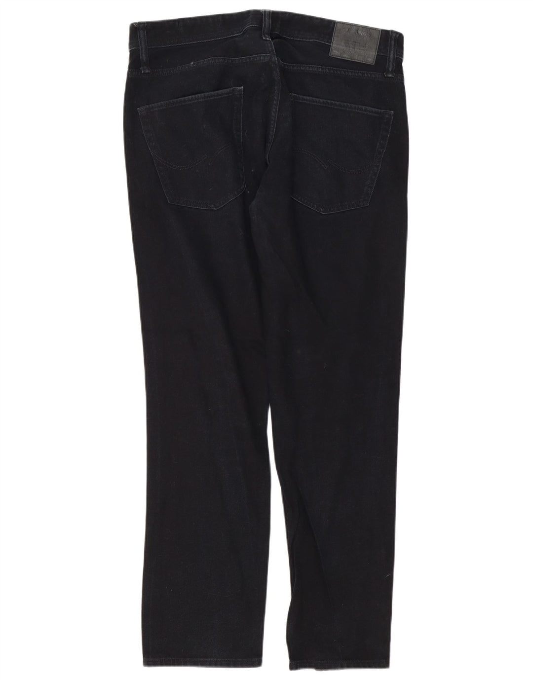Jack & Jones Masculino Tim Slim Jeans W36 L32 Azul Marinho Algodão