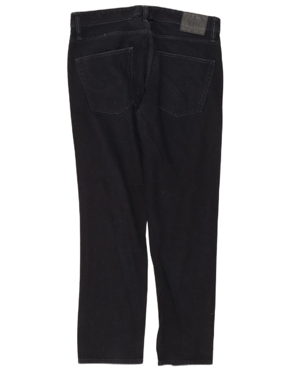 Jack & Jones Masculino Tim Slim Jeans W36 L32 Azul Marinho Algodão