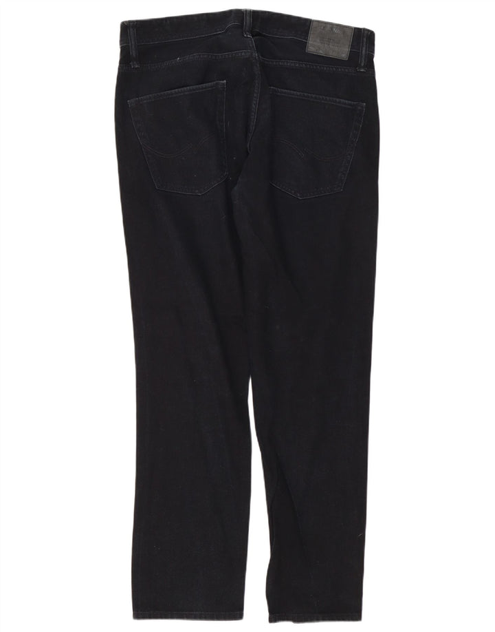 Jack & Jones Masculino Tim Slim Jeans W36 L32 Azul Marinho Algodão