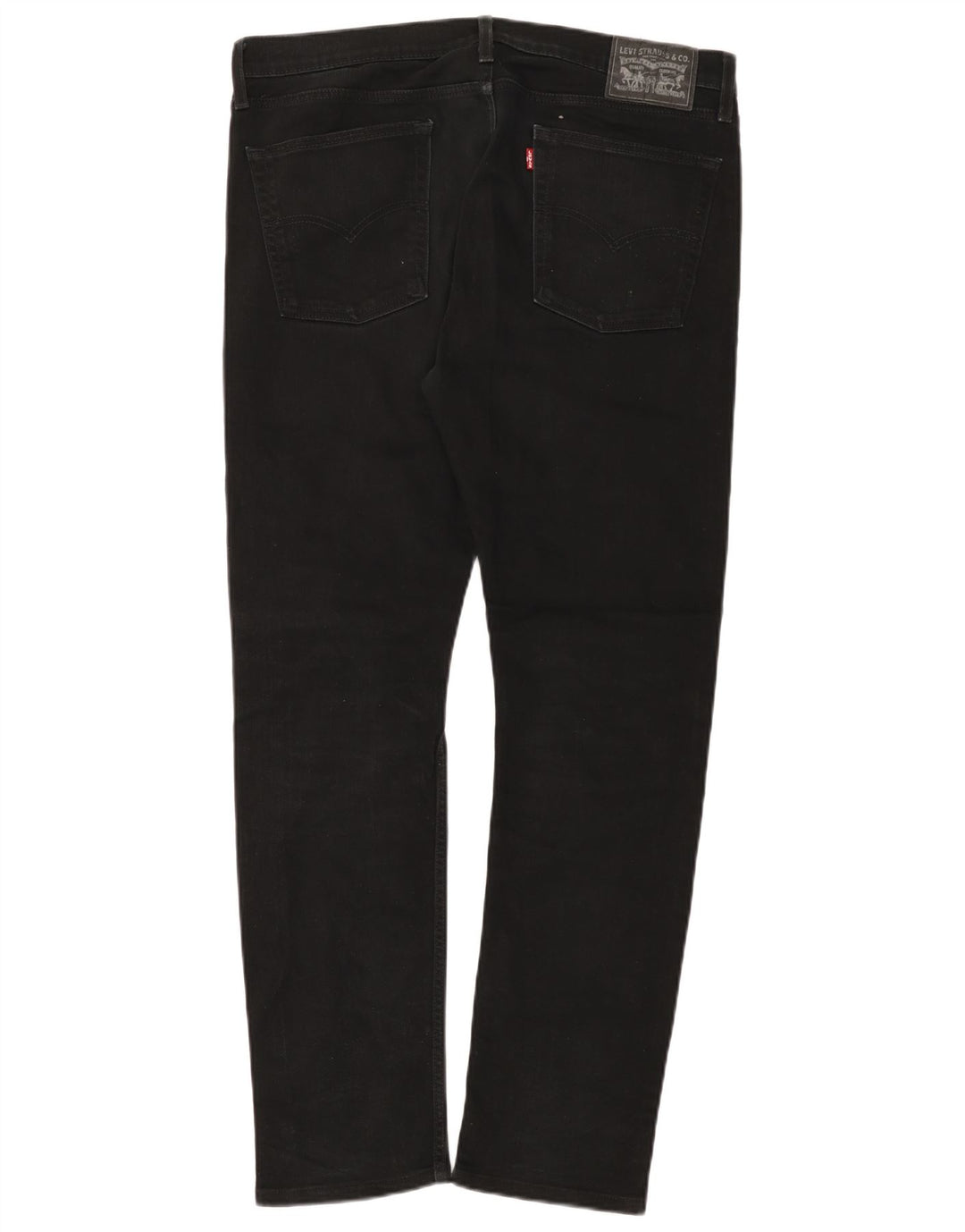 Jeans femininos Levi's Slim W36 L31 algodão preto