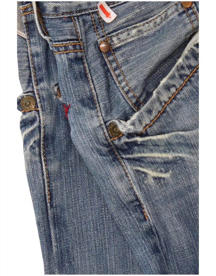 REPLAY Jeans retos masculinos W32 L32 algodão azul