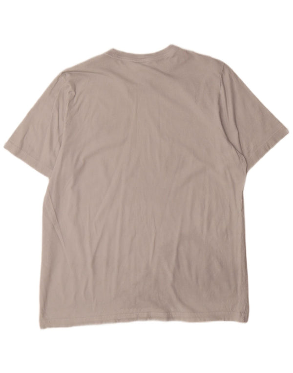 Adidas Mens Camiseta Top Grande Algodão Branco