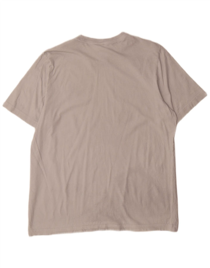 Adidas Mens Camiseta Top Grande Algodão Branco