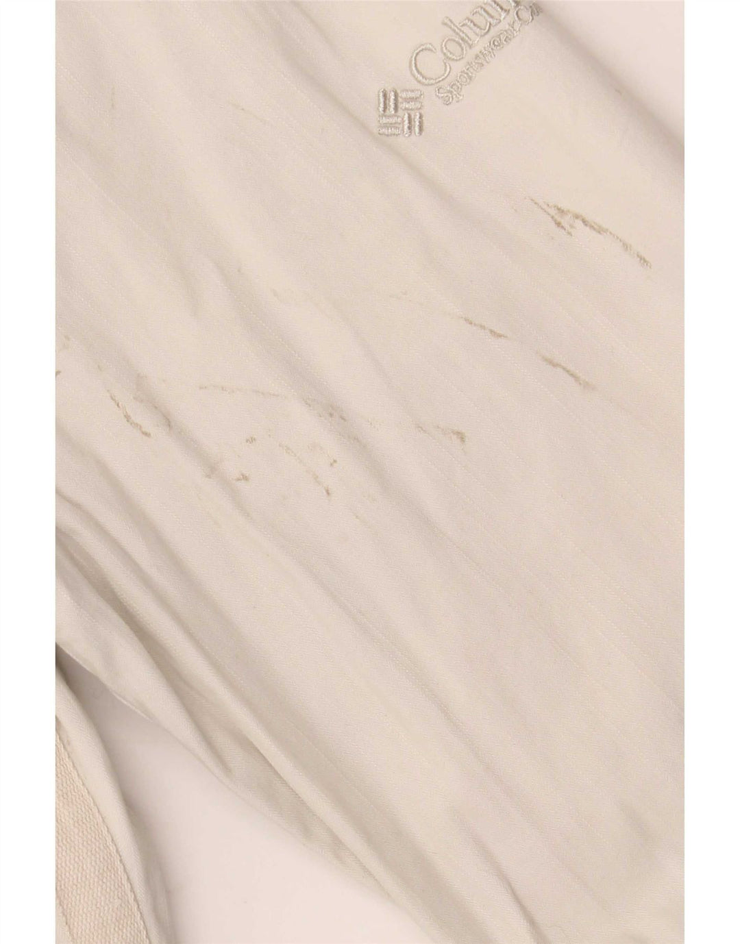Jaqueta bomber feminina Columbia UK 18 XL algodão branco