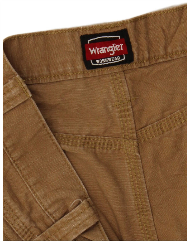 Calça cargo reta masculina WRANGLER W42 L31 bege