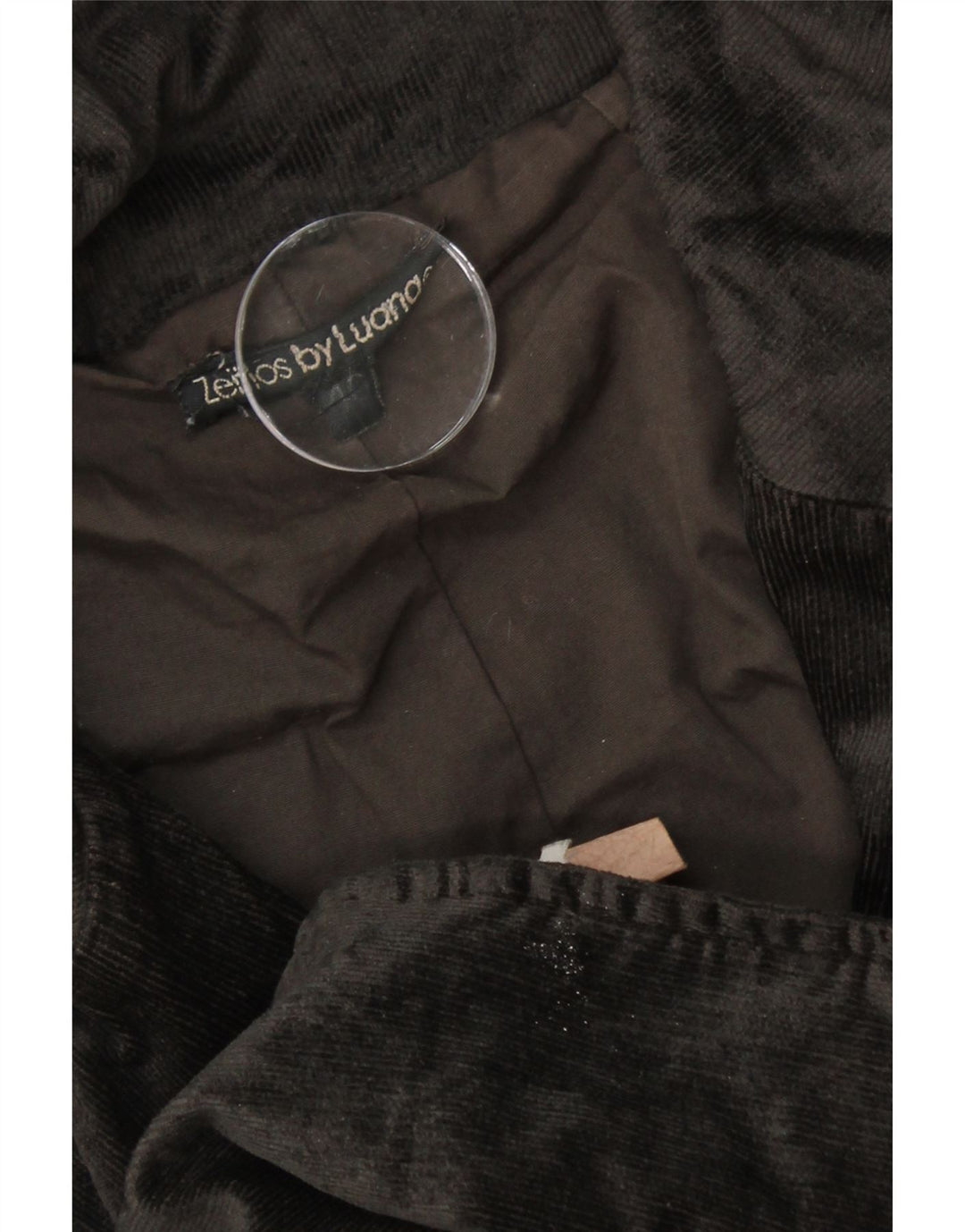 VINTAGE Womens Corduroy Overcoat EU 40 Medium Brown Cotton Vintage Vintage and Second-Hand Vintage from Messina Hembry 