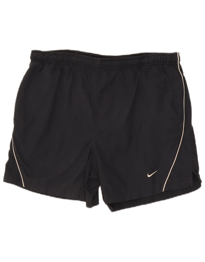 Shorts esportivos masculinos Nike grandes pretos