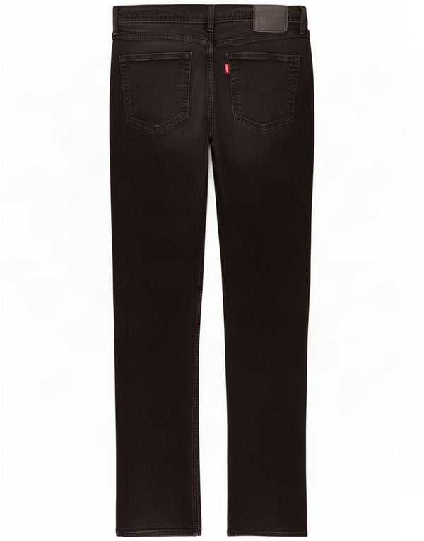 Levi's Mens Slim Jeans W36 L34 Algodão Preto