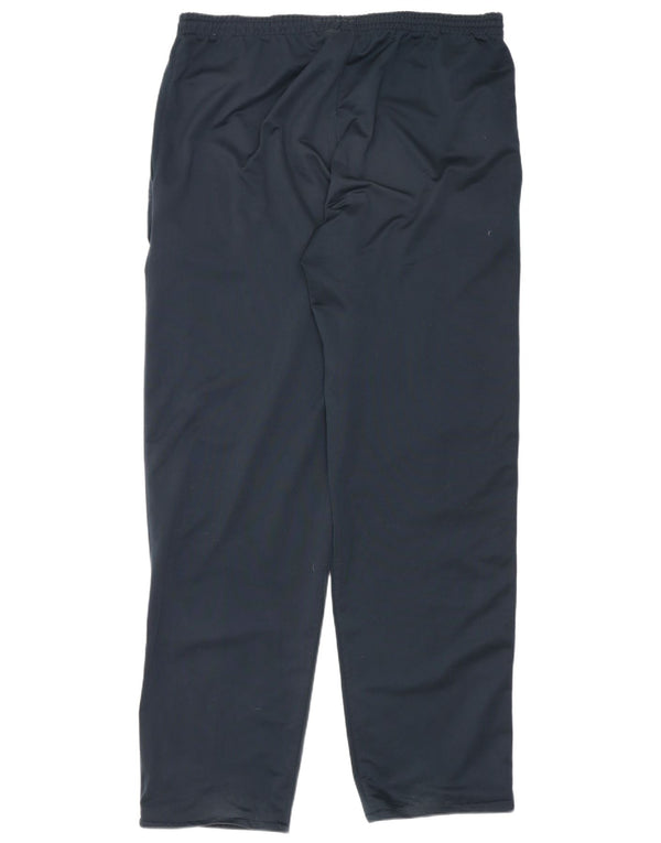 Calça de treino masculina Brugi poliéster azul marinho médio