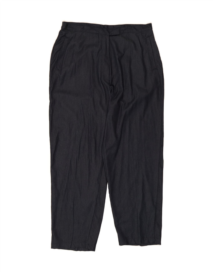 MOSSIMO Womens Tapered Suit Trousers US 18 2XL W38 L29 Black Cotton Vintage Mossimo and Second-Hand Mossimo from Messina Hembry 