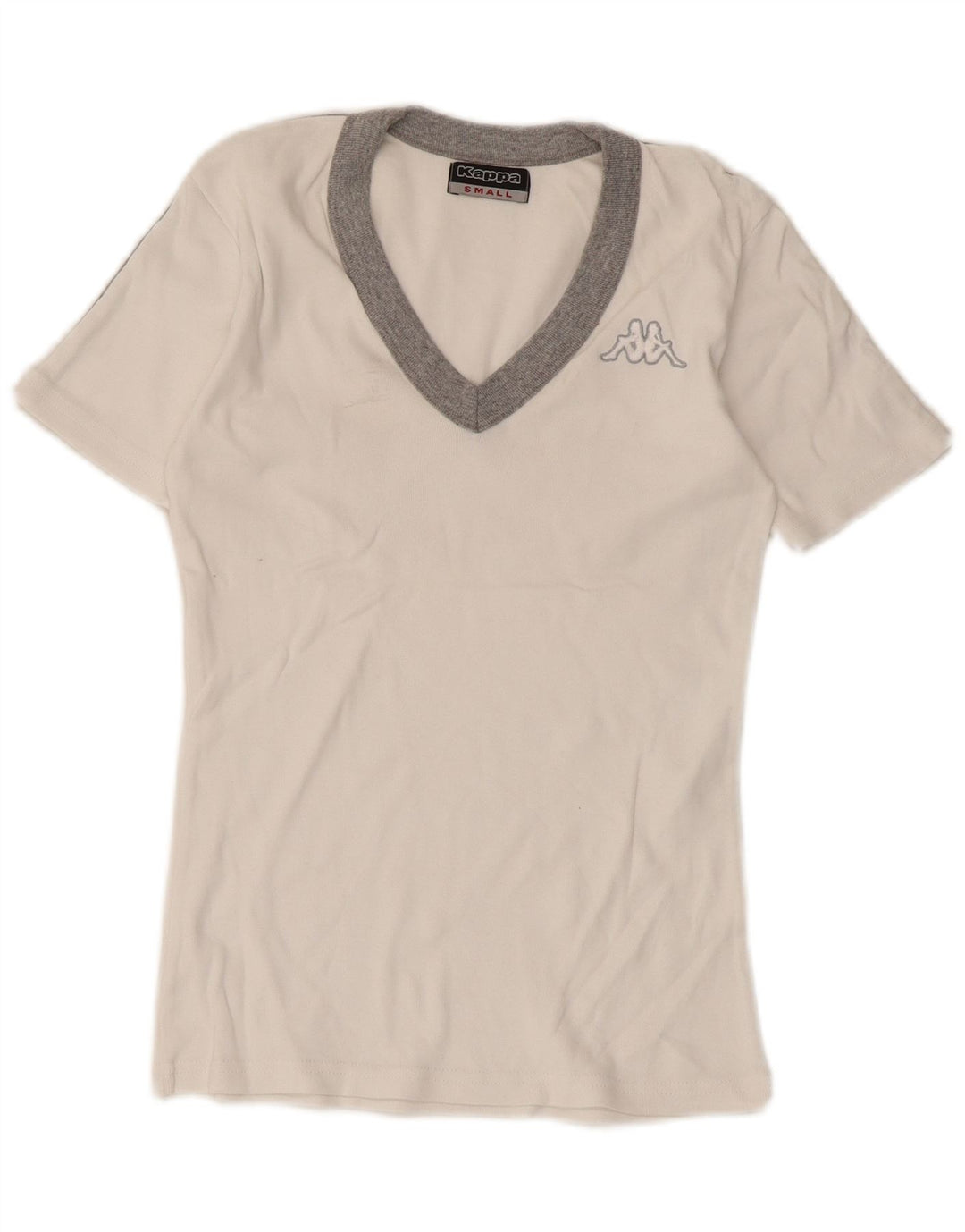 Camiseta feminina Kappa UK 8 Small White Colourblock