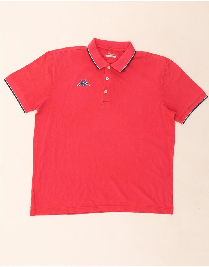 Camisa polo masculina Kappa 2XL rosa