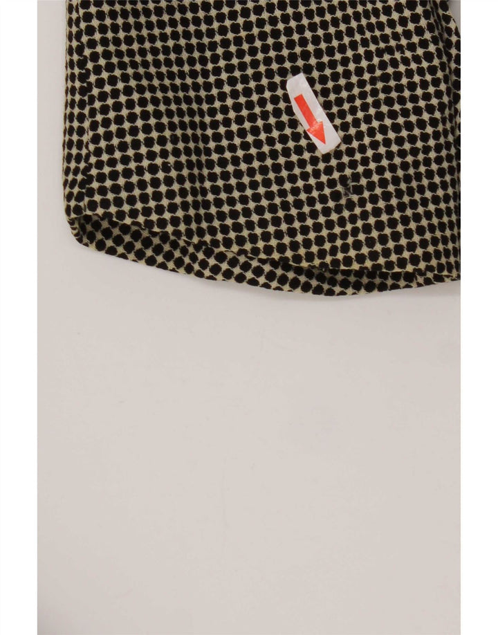 Jaqueta blazer feminina Hugo Boss com peito duplo IT 50 XL cinza manchado