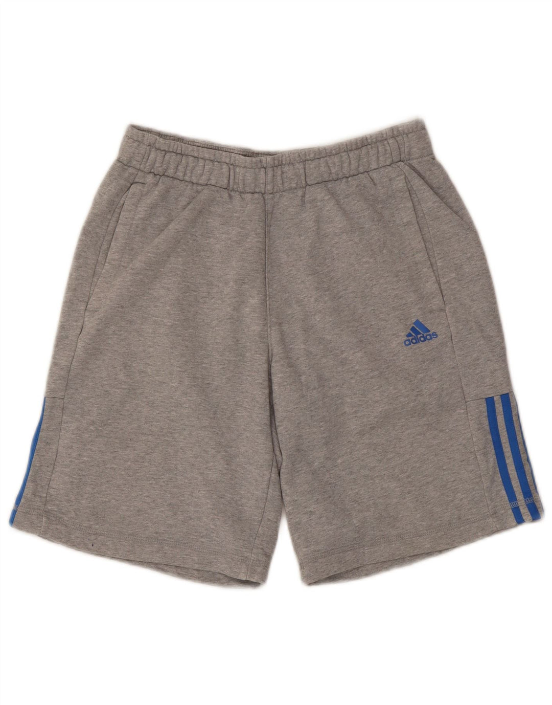 ADIDAS Mens Climalite Sport Shorts Médio Cinza Algodão