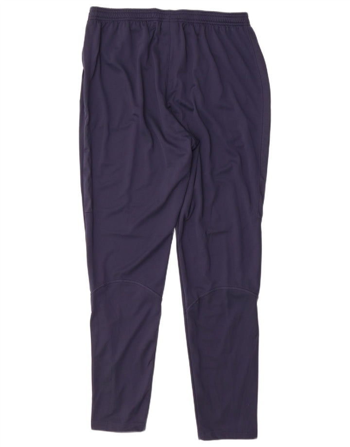 Calça de treino masculina Nike Dri Fit grande poliéster azul marinho