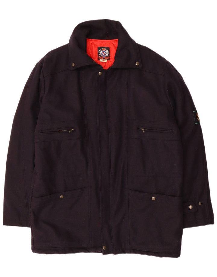 Casaco corta-vento masculino VINTAGE IT 56 3XL azul marinho