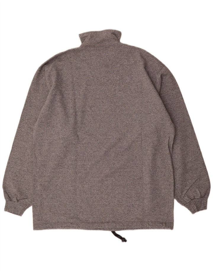Moletom masculino Champion com zíper e gola 2XL algodão cinza