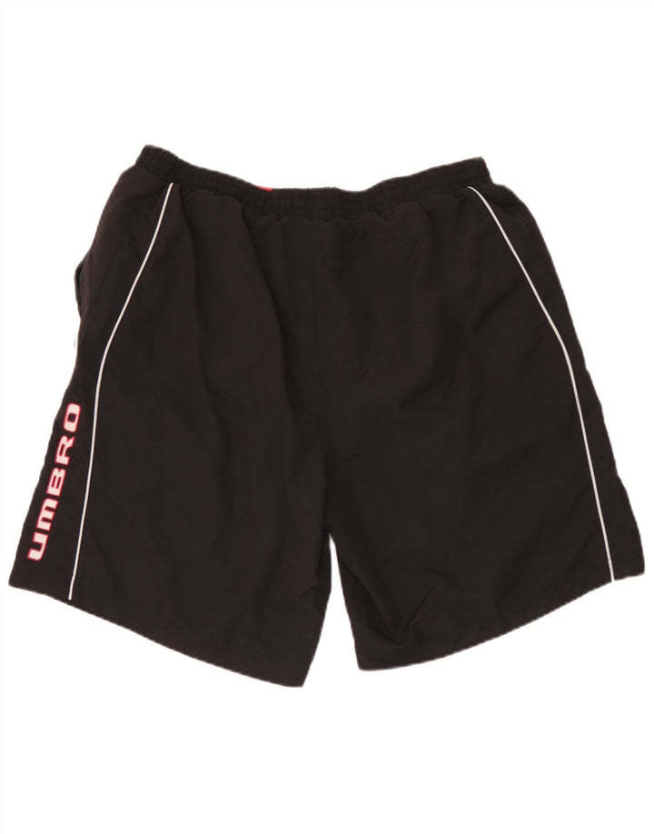 Umbro Shorts de natação masculino gráfico 2XL poliéster preto