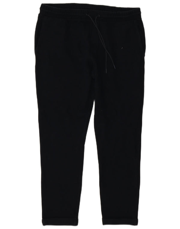 Calça masculina reta casual Marks & Spencer grande W36 L28 azul marinho