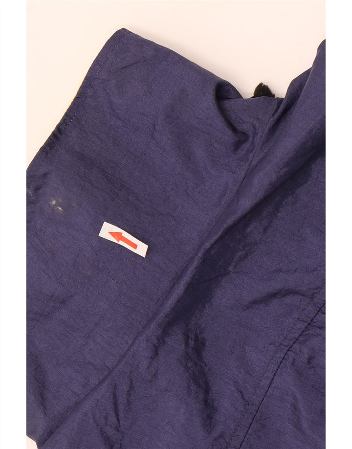 Sergio Tacchini feminino oversized agasalho top jaqueta IT 46 grande roxo