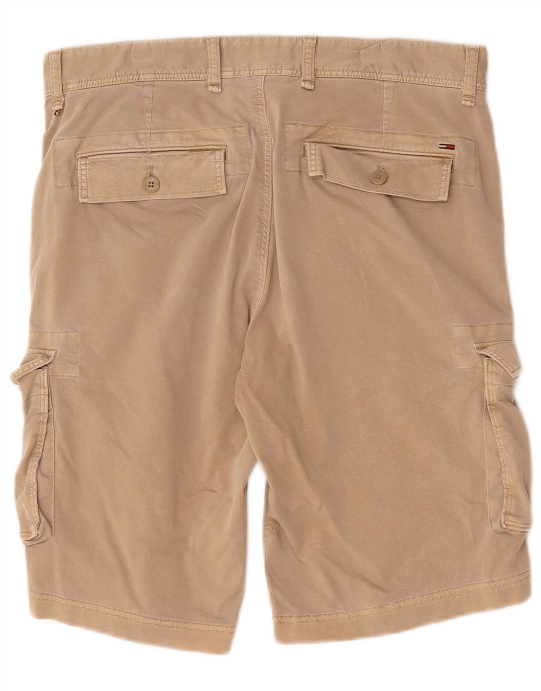 Shorts cargo masculino Tommy Hilfiger W32 algodão bege médio