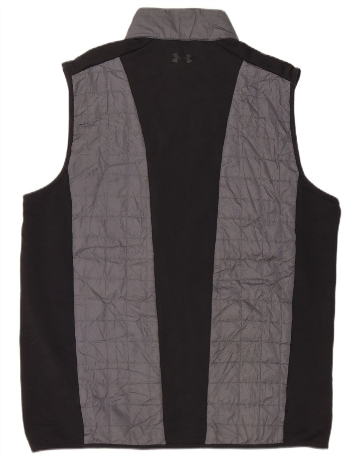 Under Armour Masculino acolchoado Gilet UK 40 grande cinza Colourblock poliéster