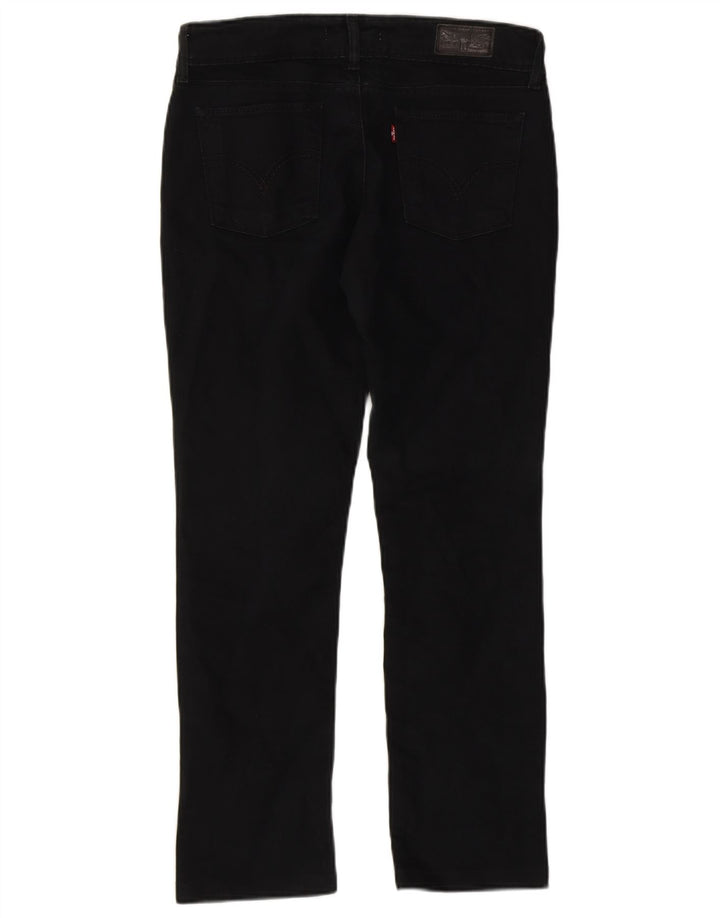 LEVI'S Masculino 571 Slim Jeans W32 L29 Algodão Preto