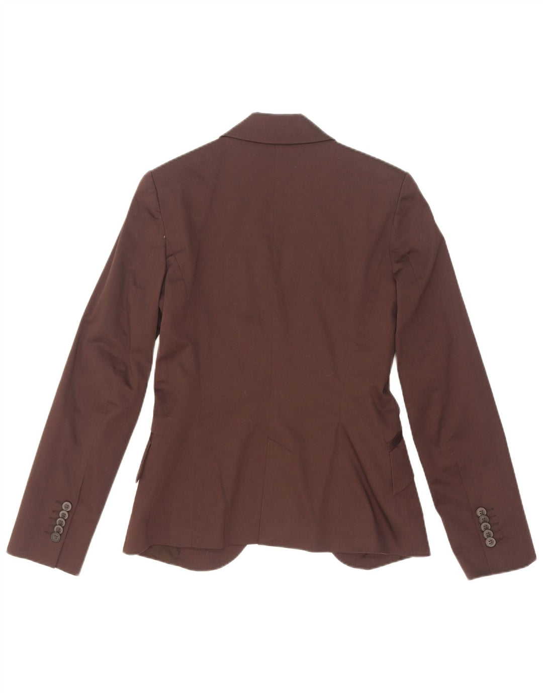 Jaqueta blazer feminina Zara com 1 botão Reino Unido 10 pequena Borgonha