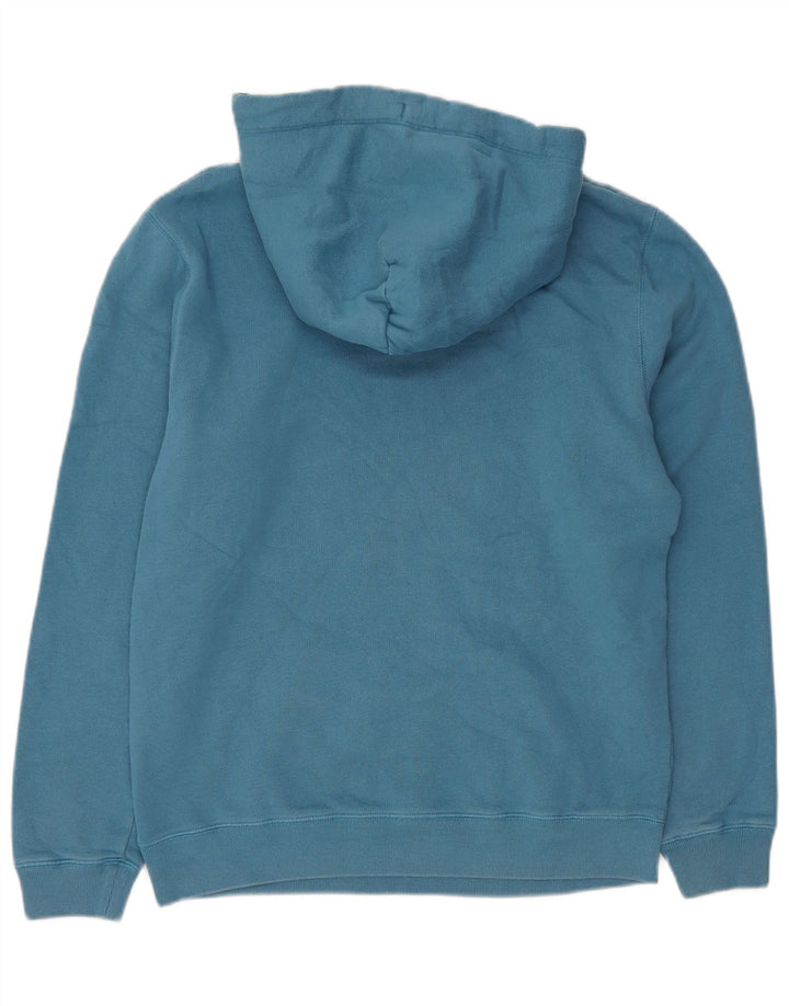 Jack Wills moletom com capuz masculino gráfico azul médio algodão