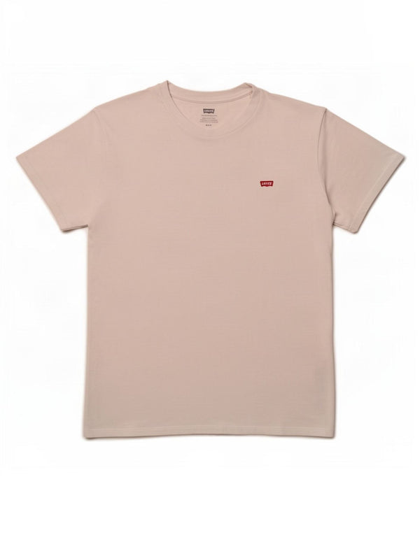 Camiseta masculina Levi's Top médio algodão branco