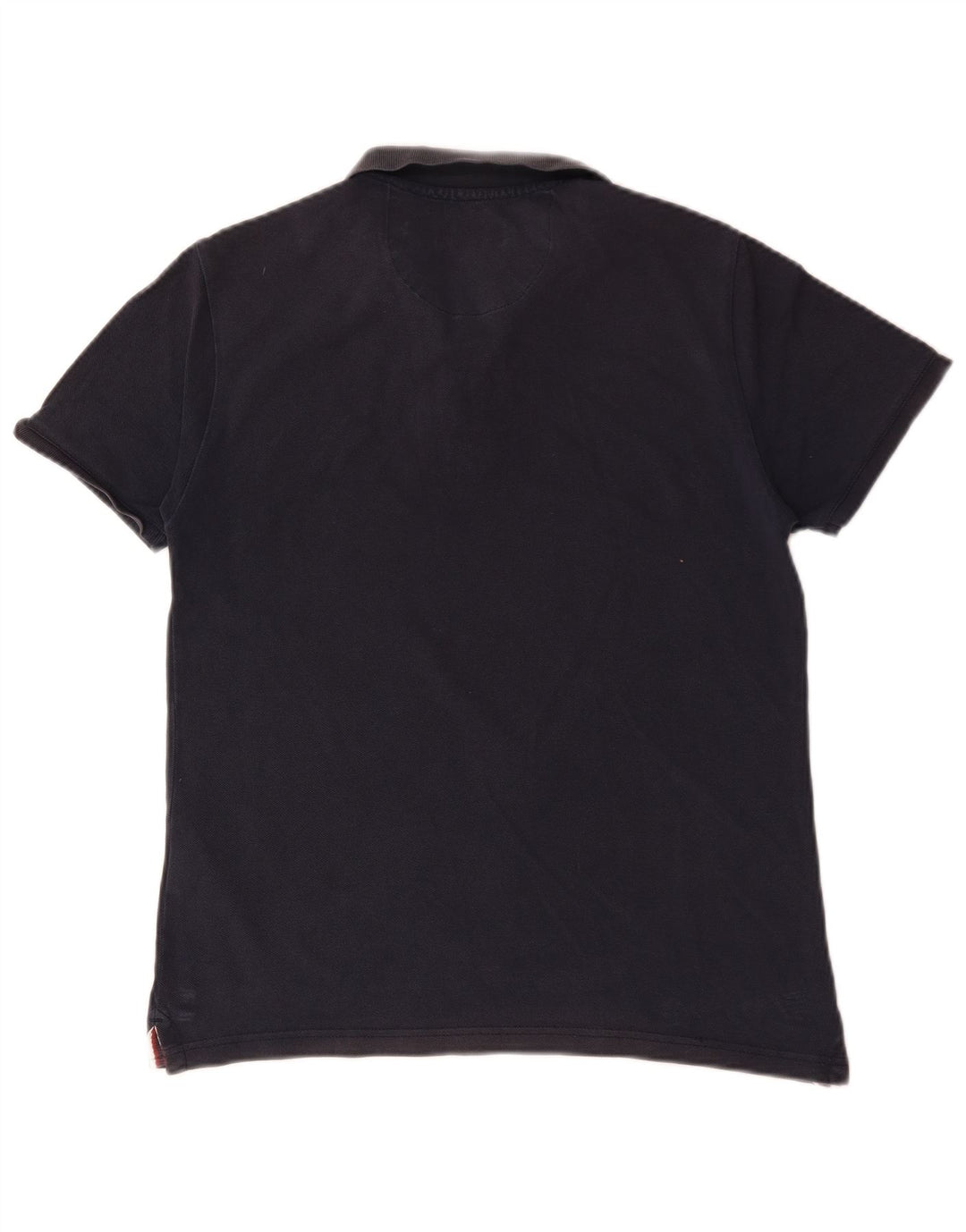 US Polo Assn. Camisa Polo Masculina Média Azul Marinho Algodão